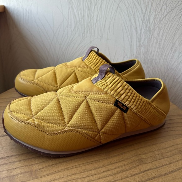 TEVA ReEmber slip-on shoes Moc Mens Size 13 1125472 Yellow - Picture 1 of 15